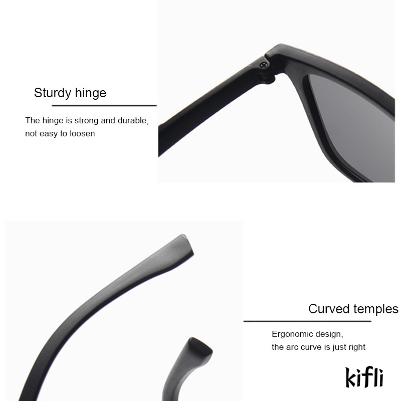 【kifli】Kính Mát Thời Trang Cao Cấp Chống Tia UV400 Cho Nam 2022
