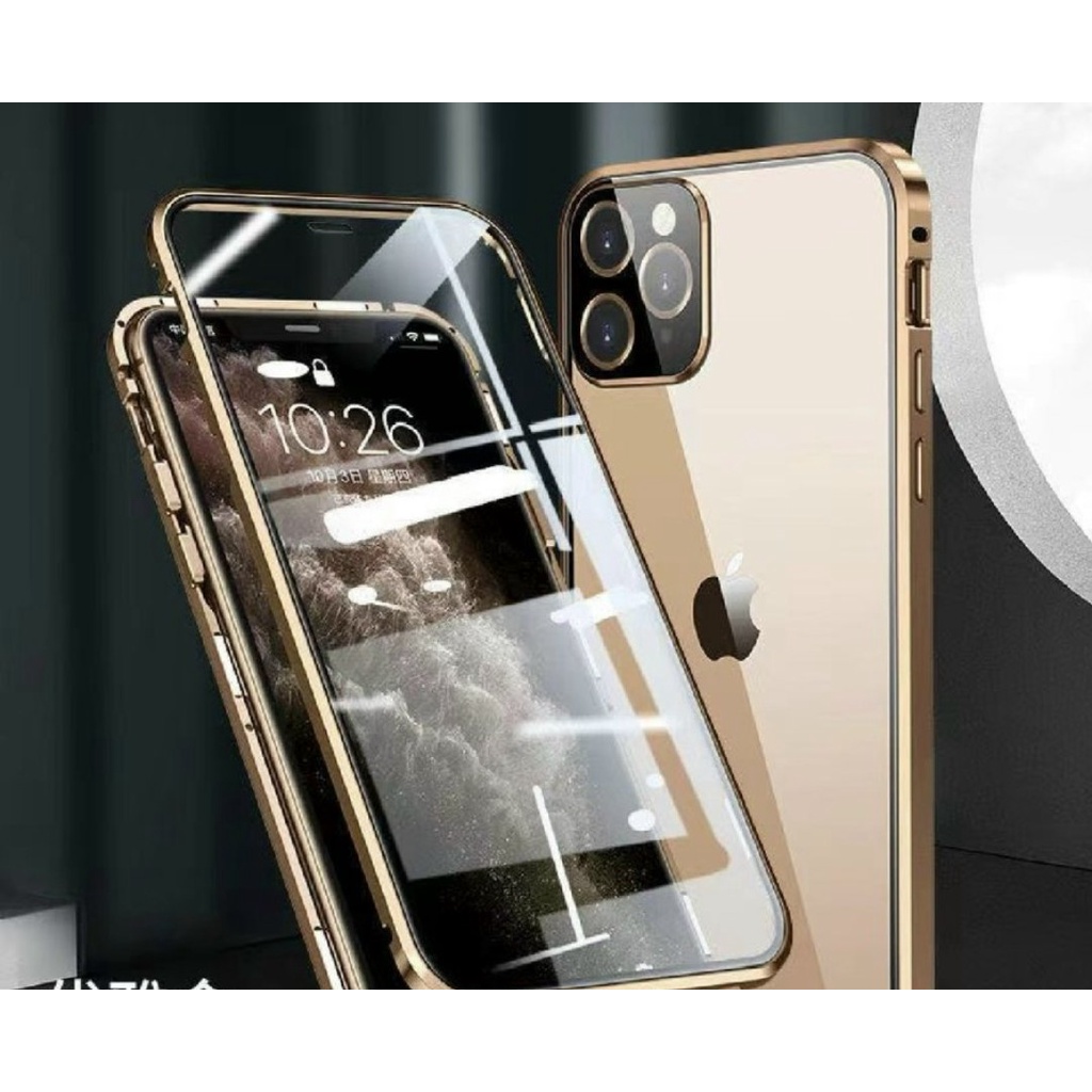 Ốp lưng iphone 2 mặt kính 13 mini 1thường13 pro 13 pro max