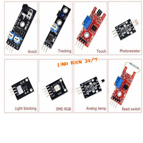 Bộ KIT cảm biến 37 trong 1 dành cho Arduino