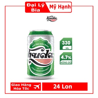 Bia Huda Thùng 24 Lon/330ml
