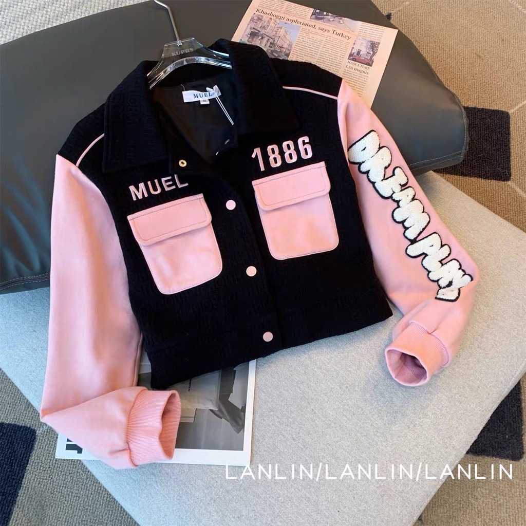 Bộ Áo Sweater + Quần Thể Thao Ống Rộng Phong Cách Mới 2022