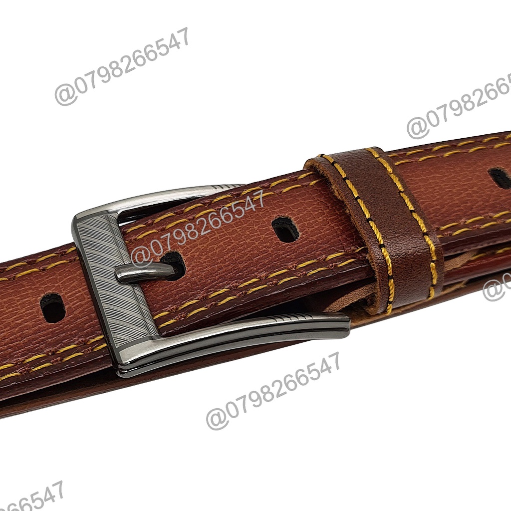 Thắt lưng nam học sinh DHM-323 | Đầu khoá kim đục lỗ sẵn bản nhỏ 2.8cm | giao mặt ngẫu nhiênn | Bảo hành 12 tháng