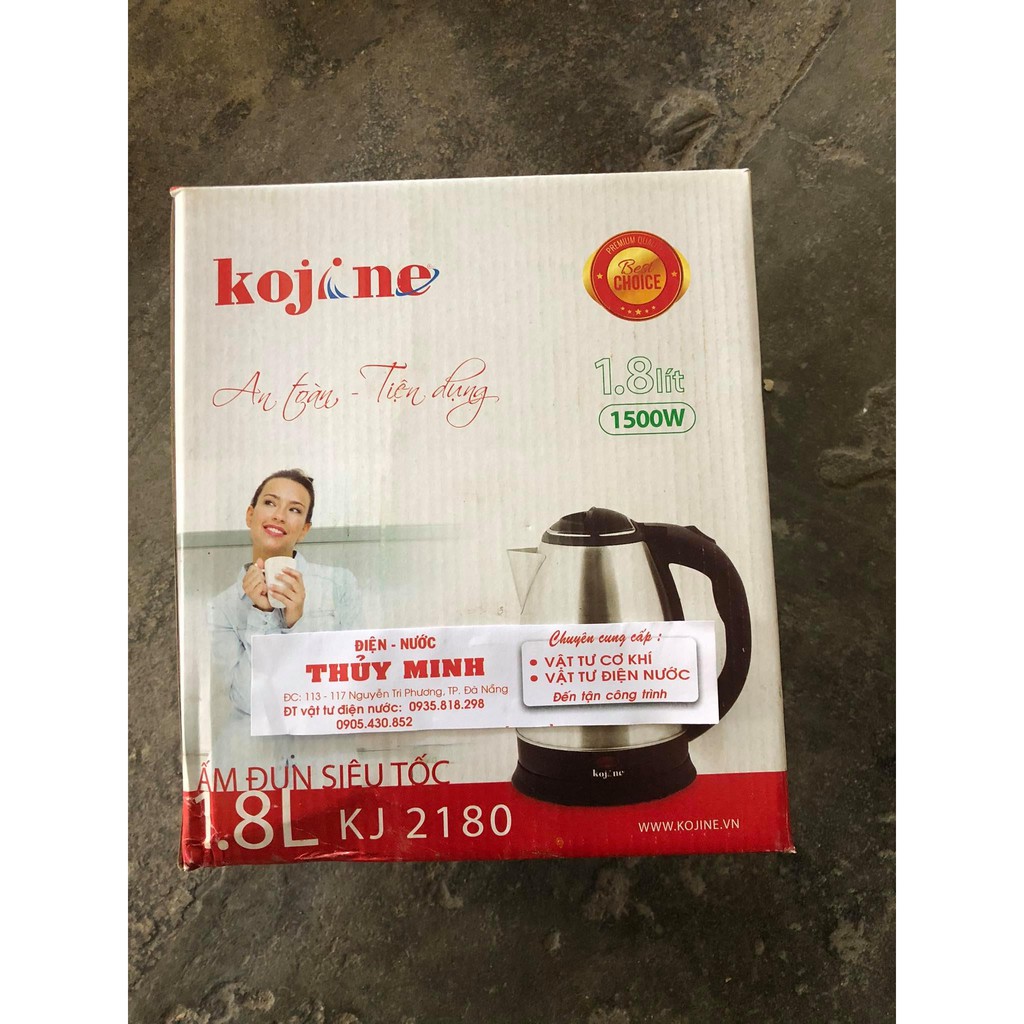 Ấm siêu tốc Kojine KJ 2180 - 1.8 lít