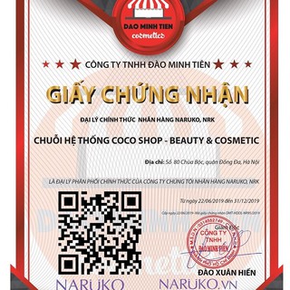 Mặt Nạ Naruko 8 miếng Cocolux bản Đài Loan