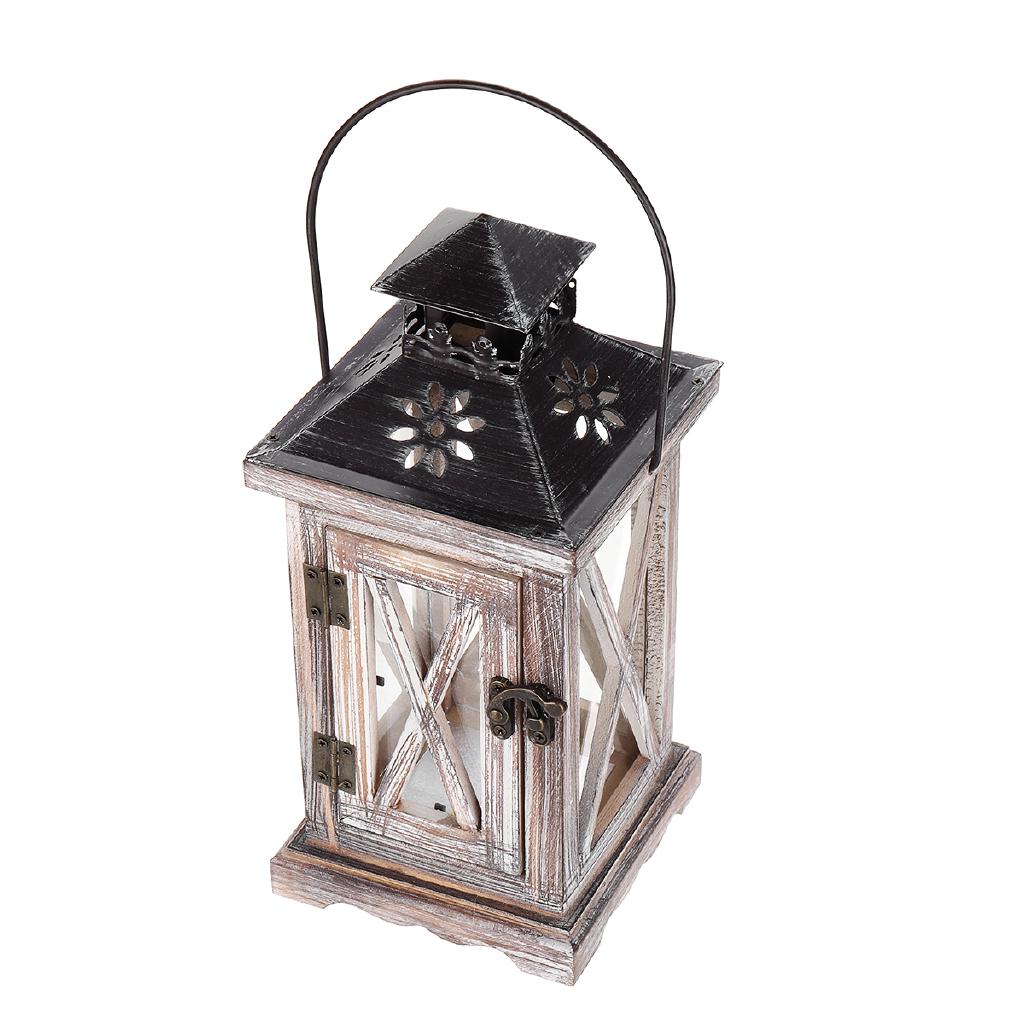 Đèn lồng sắt phong cách vintage thời trang