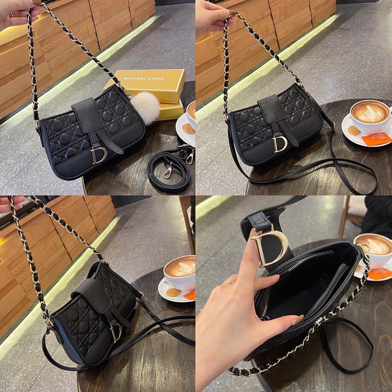 TÚI BAG CHỮ D 2 MÀU | BigBuy360 - bigbuy360.vn