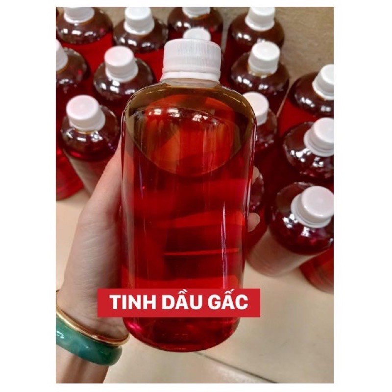 500ml Tinh dầu gấc nếp nguyên chất nhà làm