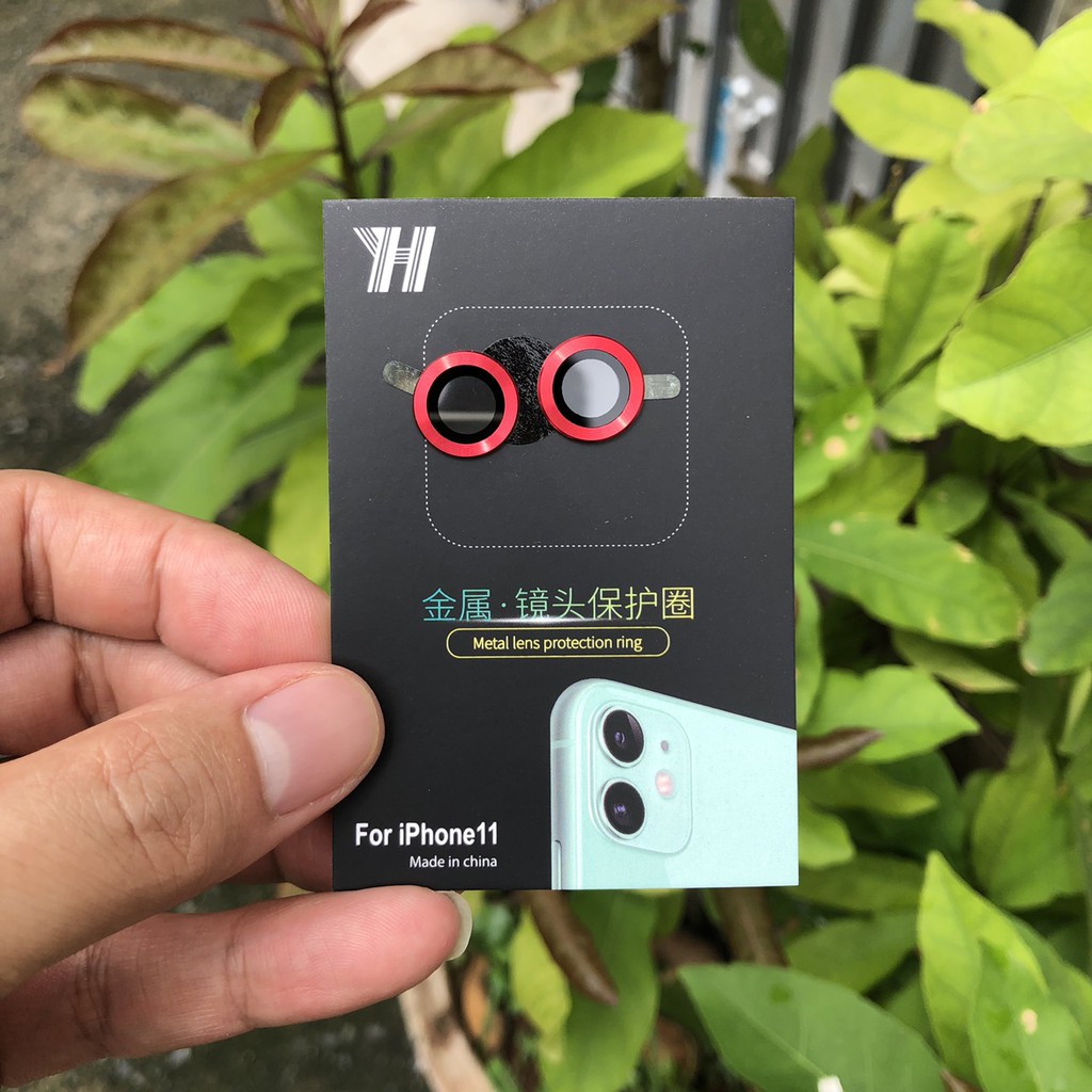 Bộ Vòng Bảo Vệ Camera IPhone 11, iPhone 11Pro - 11Pro Max - Hạn Chế Bụi, Vân Tay Và Mờ Camera