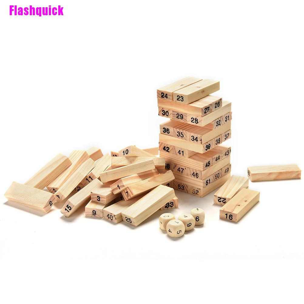 Bộ Đồ Chơi Rút Gỗ Jenga Thú Vị Cho Bé