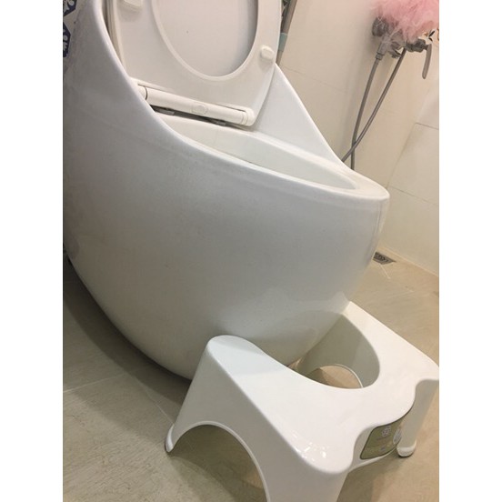 Ghế kê chân toilet chống táo bón Việt Nhật 2136