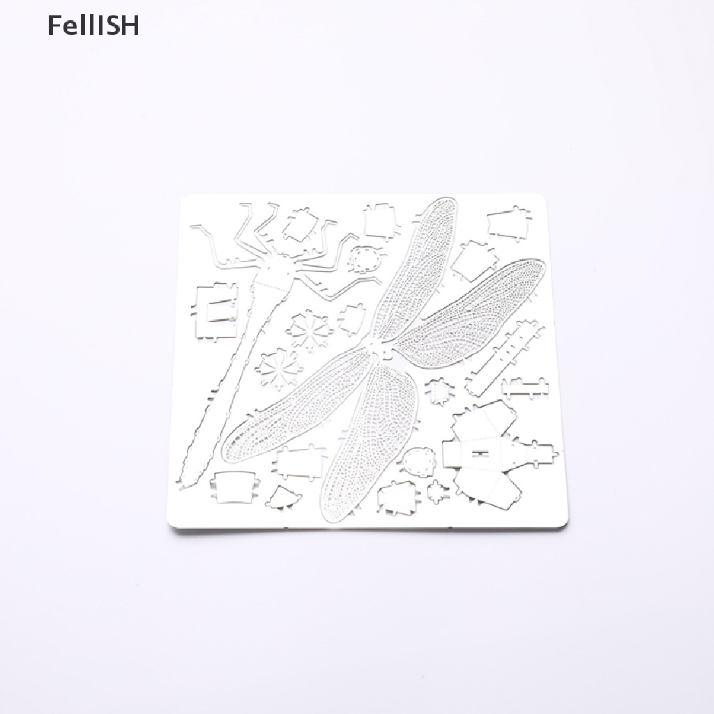 Đồ Chơi Lắp Ráp Hình Côn Trùng 3D Bằng Kim Loại Thủ Công DIY 439br