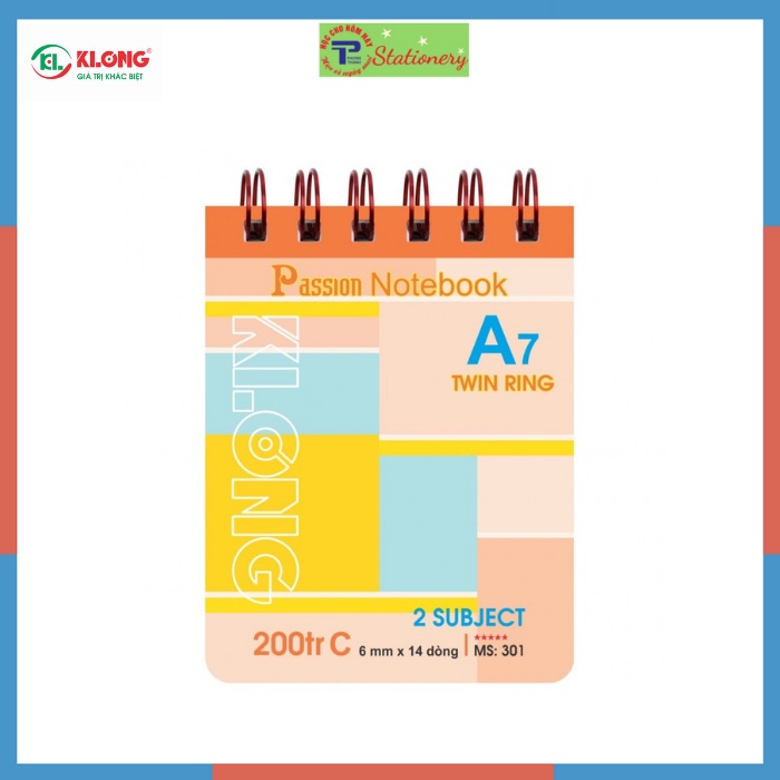 Sổ lò xo kép ngang Klong 200tr A7 offset 70/76; MS: 301