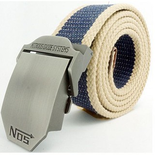 Dây nịt vải bố mặt nịt đơn giản NOS