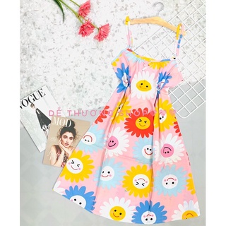 ĐẦM DÂY MẶC NHÀ TOLE LANH FORM SUÔN SIZE XL(56- DƯỚI 70KG)