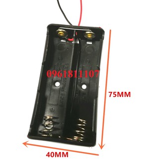 Đế pin đôi 18650 3.7V