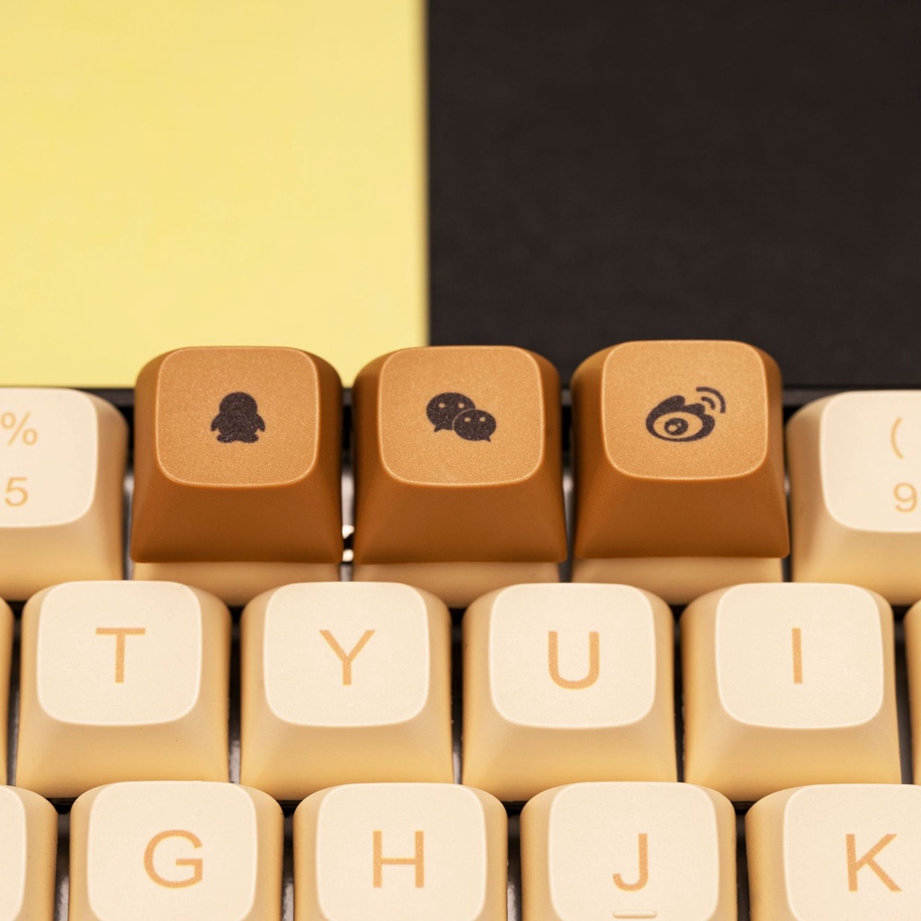 Nắp Gắn Phím Cách Nhiệt PBT 125 Cho Bàn Phím Cơ Chơi Game