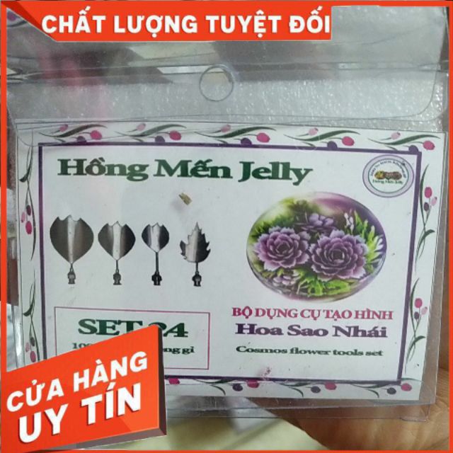 Kim làm thạch 3D Hoa sao nhái