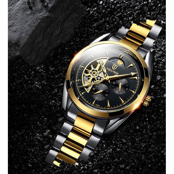 ĐỒNG HỒ NAM MÁY CƠ TEVISE