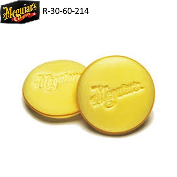 [Mã BMLT35 giảm đến 35K] Meguiar's Mút dưỡng chuyên dụng màu vàng, đường kính 11 cm