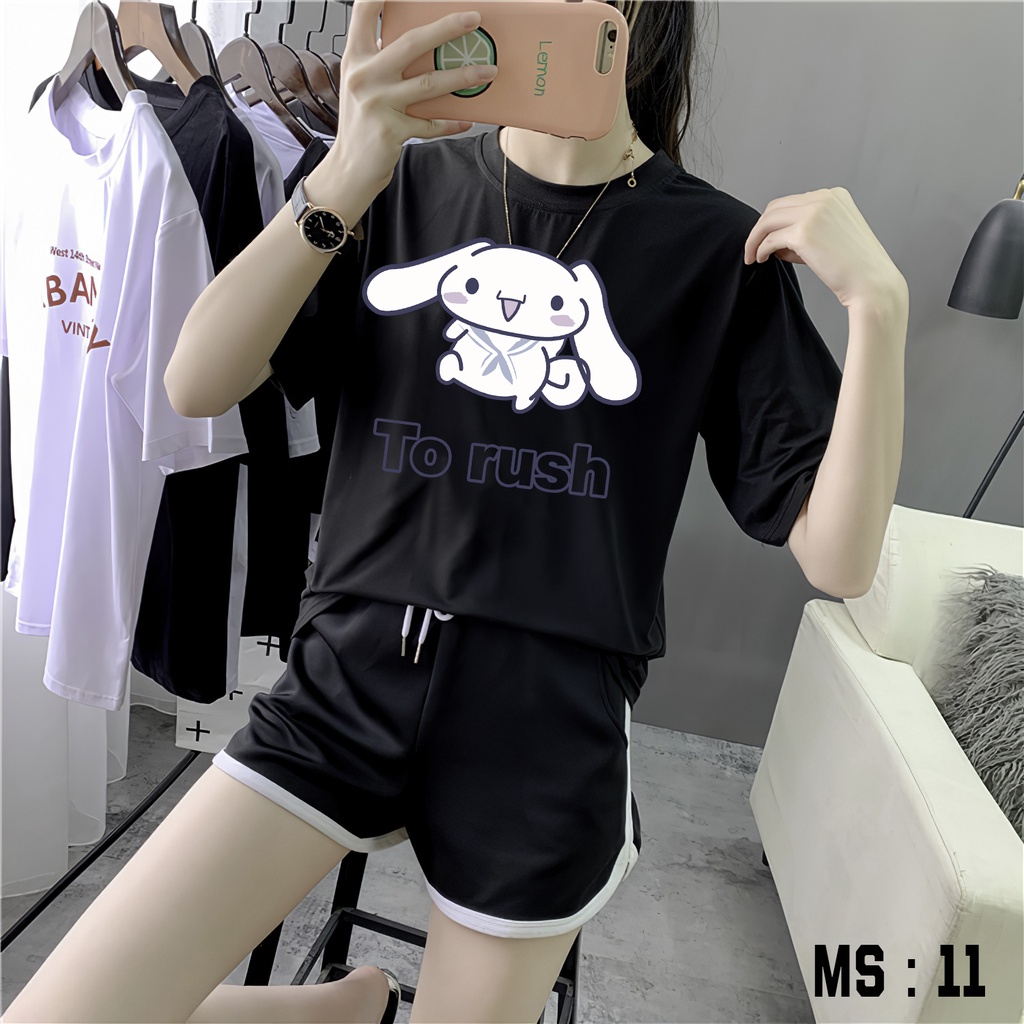 Sét bộ dễ thương in hình cực cute 11