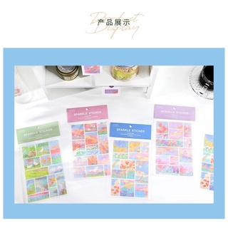 Sticker Phong Cảnh Lấp Lánh