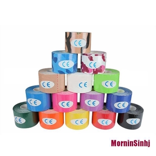 Kinesiology tape bộ 5 cuộn băng dán thể thao