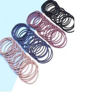 dây cột buộc tóc màu đỏ