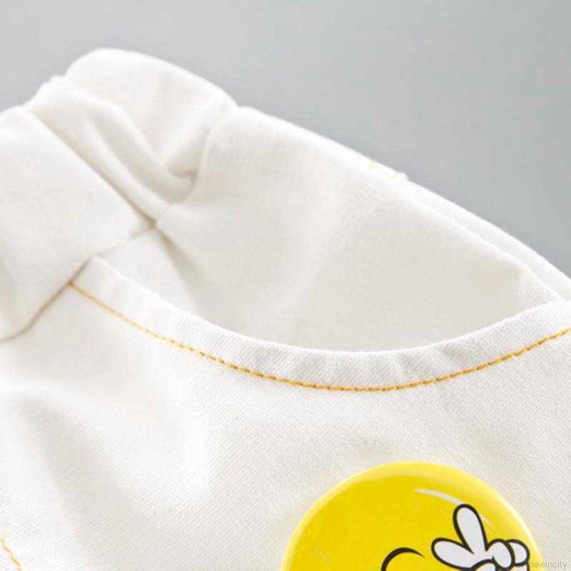 Bộ áo sơ mi họa tiết sọc và quần ngắn thời trang mùa hè cho bé