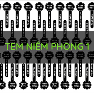 [Hàng chính hãng NIBO] 126 tem decal niêm phong dán nắp cute, không thấm nước