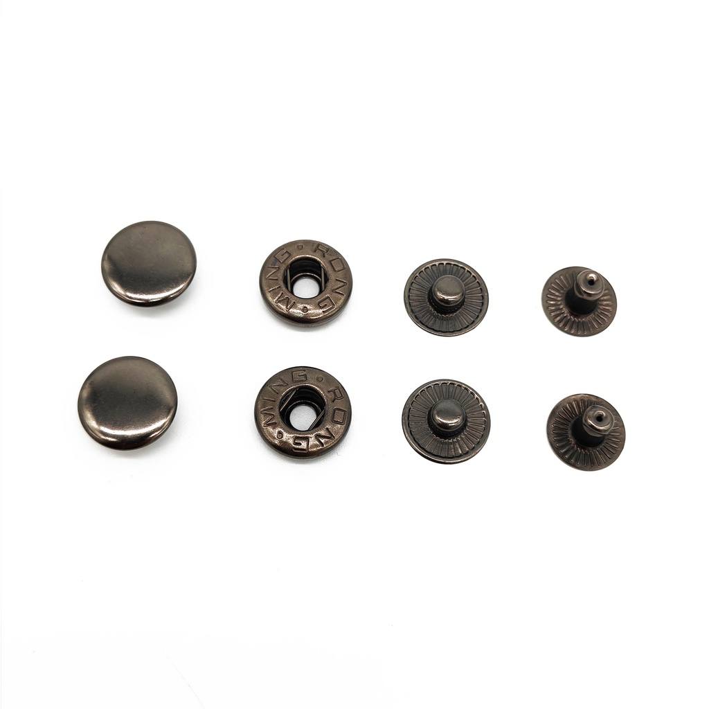 Nút bấm snap 15mm dùng cho các loại quần áo thời trang - MOQ: 50 sets