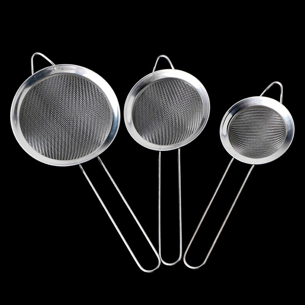 Rây lọc trà bằng thép không gỉ đường kính 7 / 8 / 10 / 12 / 14 / 16 / 18 / 20 / 22cm
