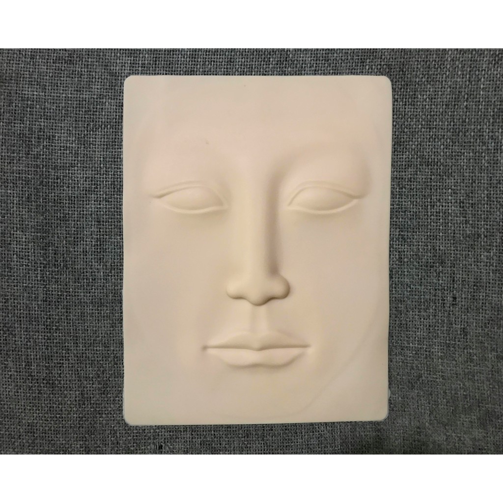 Da 3D hình mày môi mặt giúp thực hành phun xăm, trang điểm chuyên nghiệp