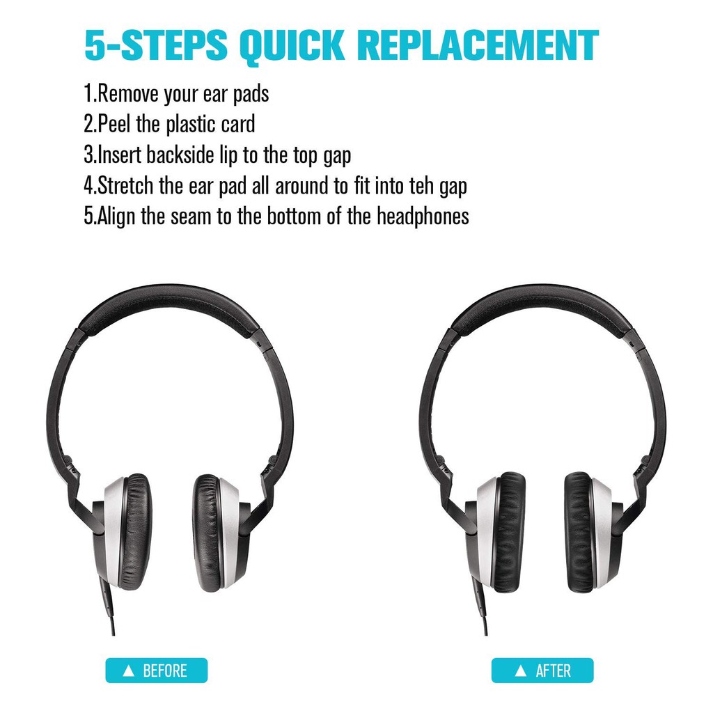 Đệm Tai Nghe Thay Thế Cho Bose On-Ear 2 (OE2 &amp; OE2i) Bose Soundtree &amp; SoundLink