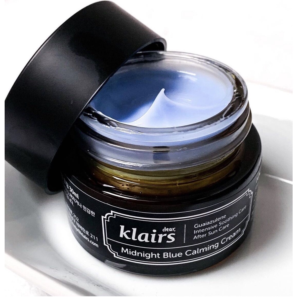 Kem dưỡng da Dear Klairs Midnight Blue Calming Cream