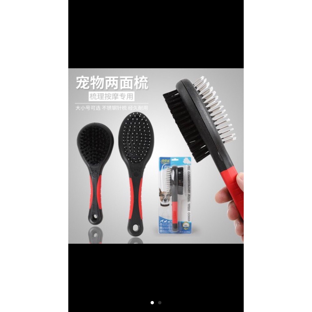 Lược Chải Lông Thú Cưng 2 Mặt