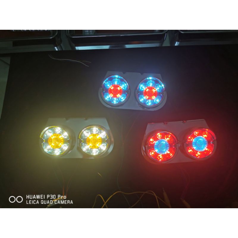 Đèn trang trí 12-24V Thùng xe, nóc cabin, gầm cản trước hoặc cản sau, đèn thái.