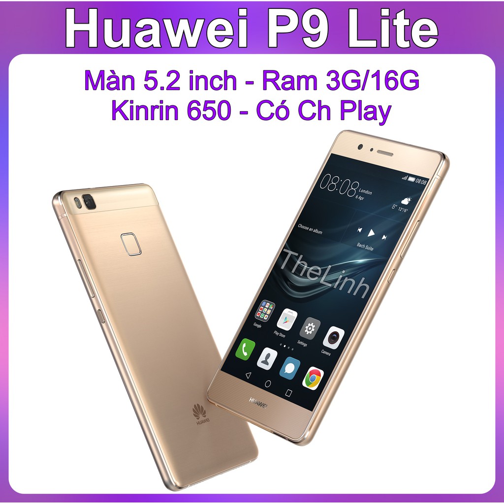 Điện thoại Huawei P9 Lite 2 sim - Ram 3G Snap 617