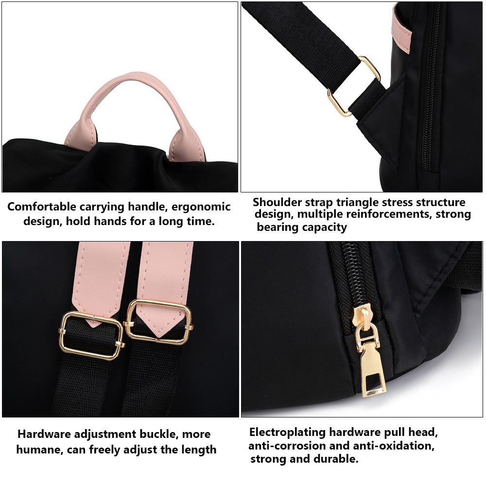 1 chiếc ba lô vải oxford chống nước chống trộm nhiều màu sắc chất lượng cao MIHAN1