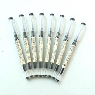 Bút Bi Mực Đen / Đỏ Ngòi 0.35mm