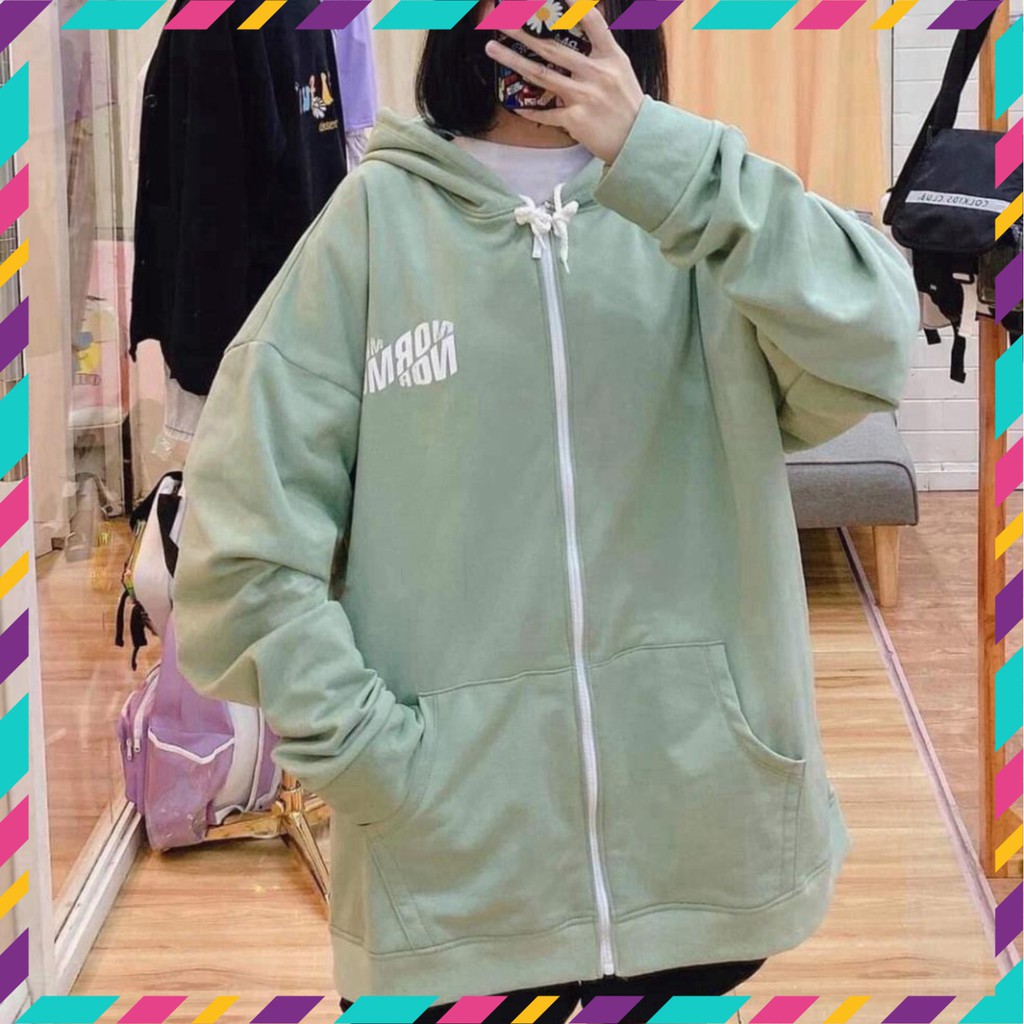 [FREESHIP] Áo khoác nỉ hoodie trơn normos Unisex - Áo tay dài sweater form rộng có mũ dáng suông basic ulzzang nam nữ