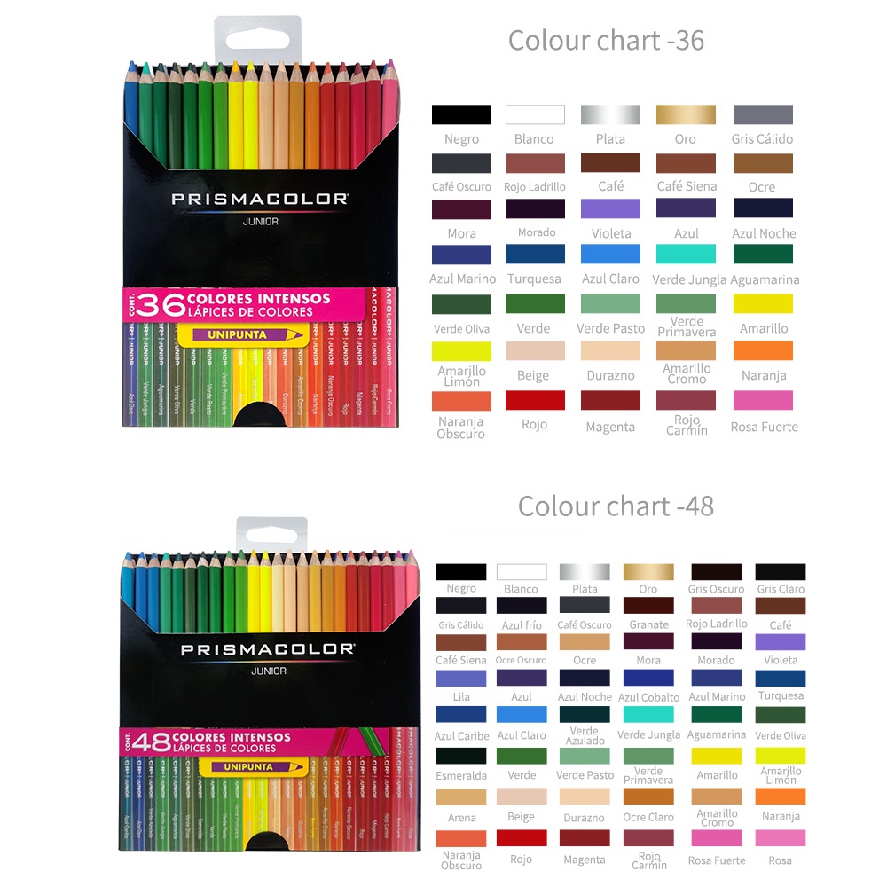 Bộ bút chì màu hạng phổ thông Prismacolor Junior - 12 Màu