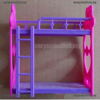 1 bộ giường ngủ thời trang tỉ lệ 1/6 cho nhà búp bê
1 bộ mới