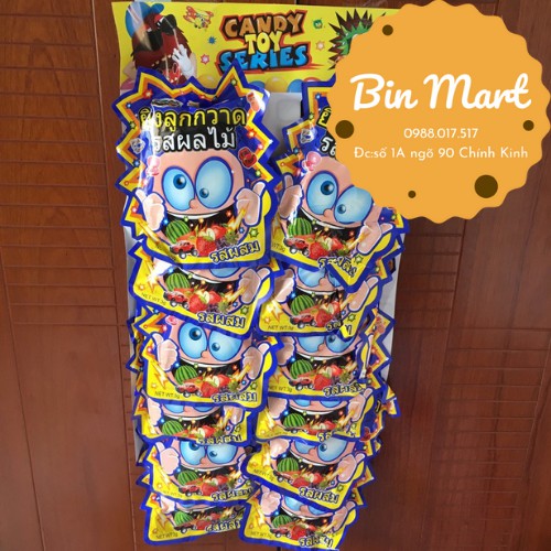 Kẹp nổ Thái Lan  gói hình mặt hề (combor 2 gói)