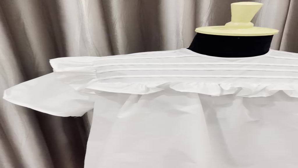 (VIDEO THẬT)Váy babydoll bèo vai xếp li ngang ren ngực dáng ngắn giấu quần- Váy cánh tiên xếp ly bồng xòe điệu đà - V11 | BigBuy360 - bigbuy360.vn