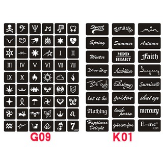 (MỚI) KHUÔN HENNA _ INBOX CHỌN MẪU