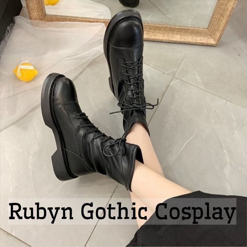 [NEW]  Giày Boots Nữ Cổ Cao siêu cool, giày dạng ủng dính liền