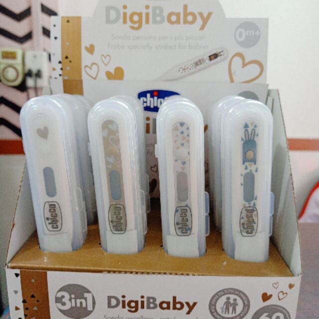 Nhiệt kế điện tử Chicco mẫu mới chính hãng