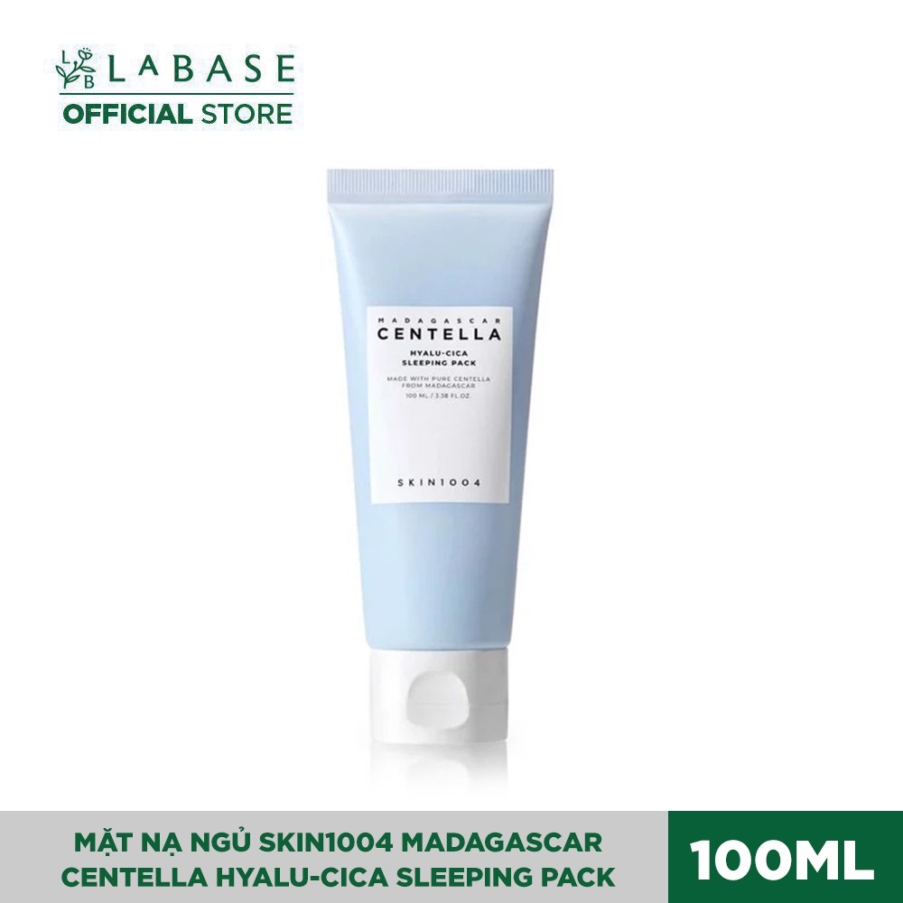 [Hàng nhập khẩu chính hãng] Mặt nạ ngủ cấp ẩm, dưỡng sáng da Skin1004 Madagascar Centella Hyalu-Cica Sleeping Pack 100ml