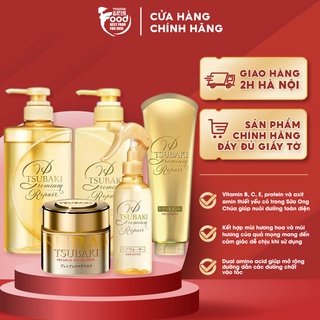 Gội Xả Phục Hồi Ngăn Rụng Tóc Tsubaki Premium Repair