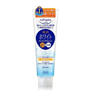 Sữa rửa mặt Kose Softymo White 190g